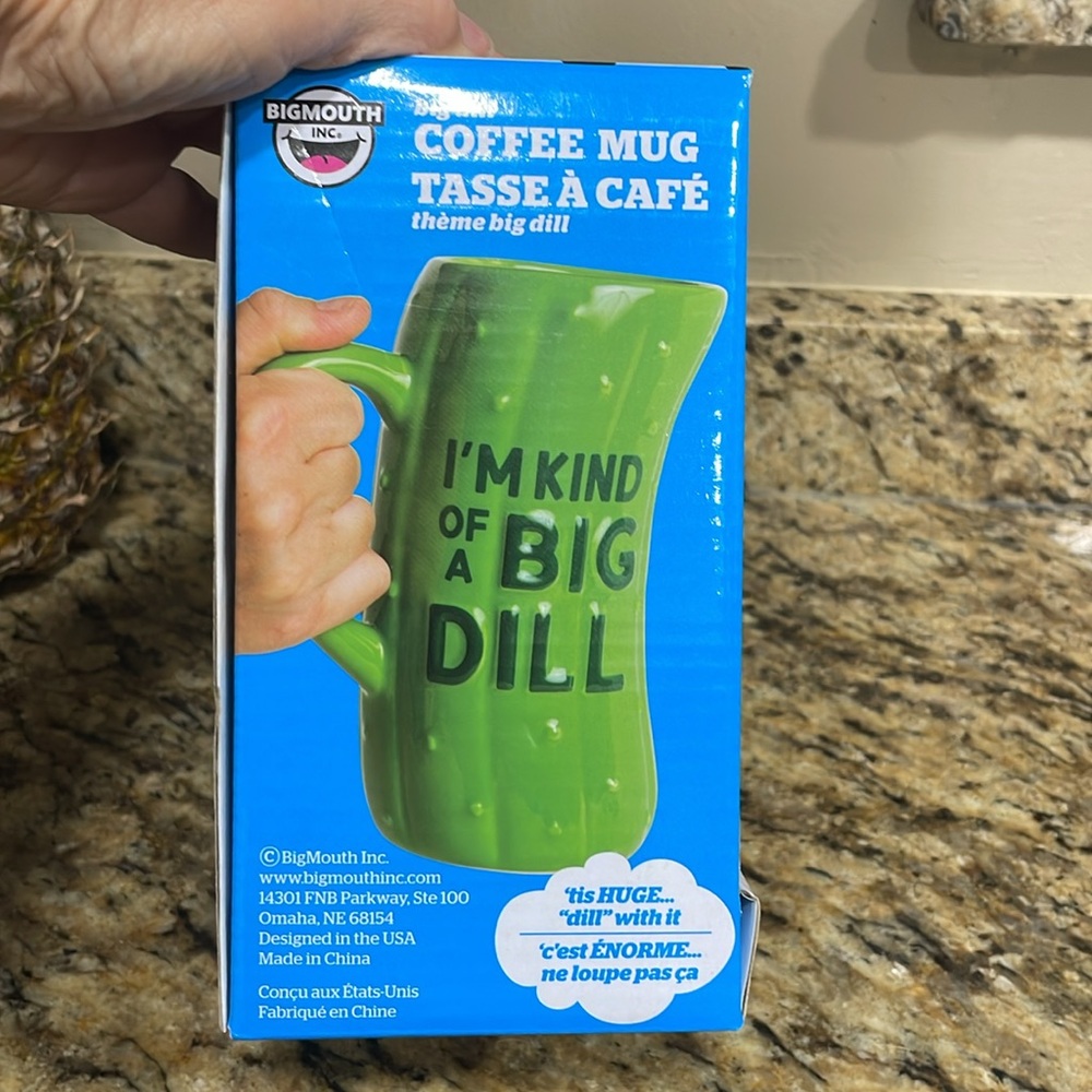 I’m Kinda of a Big Dill Coffee Mug 22 Fl Oz - Picture 6 of 7
